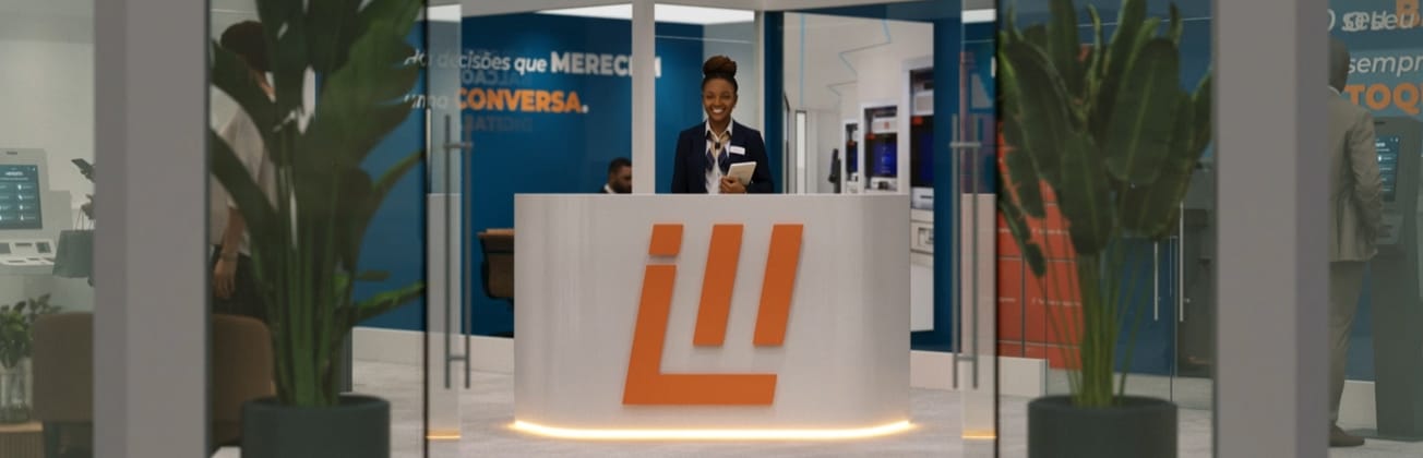 Uma solução bancária física, digital, modular e escalável.